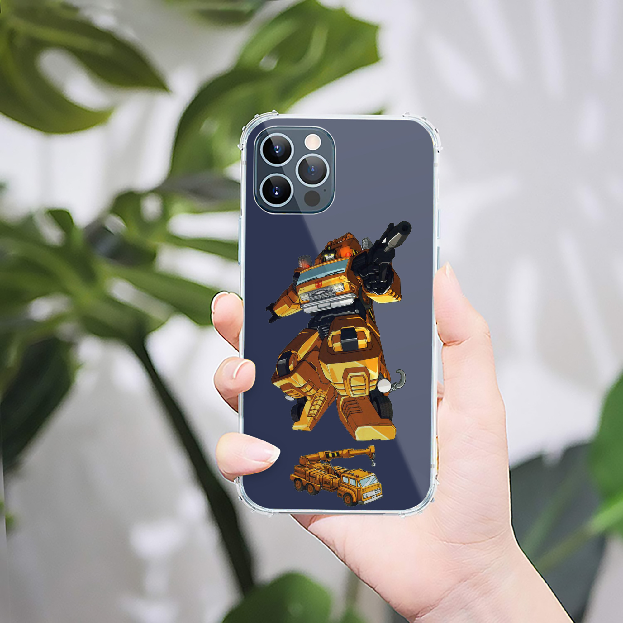 （画像用）  【iPhone 12シリーズ対応】透明スマホケース（クリアソフトケース）
